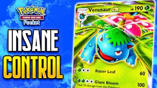 The BEST GRASS Deck Ive Tried SO FAR  Pokemon TCG Pocket Gameplay [upl. by Carleen]