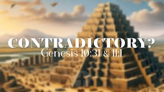 The Disruption of Language  Bible Contradictions [upl. by Gnet]