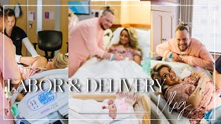 Birth Vlog  Labor amp Delivery Baby 3 Induced Labor NitraaBtv [upl. by Adrahs]