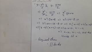 IIIBScMathematics SemesterV PaperVIB Unit2 MultipleIntegralII AreaUsingDoubleIntegral [upl. by Sternick]