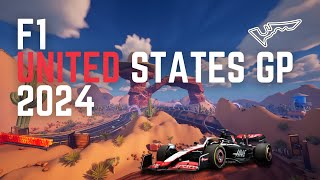 F1 Race  2024 United States Grand Prix [upl. by Aihsenod]