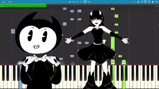 Bendy And The Ink Machine Chapter 3 Song  Another Chapter  TryHardNinja  Piano Cover  Tutorial [upl. by Oicnedurp]