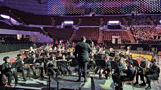 On Wisconsin Maliq Veal conducts the AllCity Honors Band at Centennial Biennial MPS Festival 2024 [upl. by Castle]