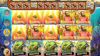 58 FREE SPINS BIG BASS SPLASH 10X MULTIPLIER 5 FISHERMEN IN 12 FREE SPINS 5 SCATTERS BONUS BUY [upl. by Einahpetse930]