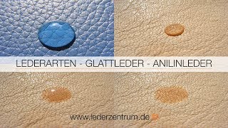 Leder  Glattlederarten amp Lederpflege Anleitung  COLOURLOCK [upl. by Ennaehr]