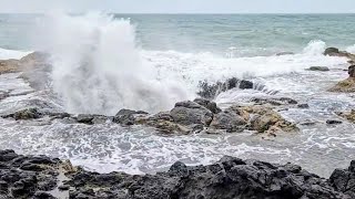 Thors Well Yachats Oregon Coast 71224 [upl. by Rhoades]