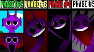 Phase 1 VS Phase 2 VS Phase 3 VS Phase 4 VS Phase 5 in Incredibox Sprunki [upl. by Billie112]