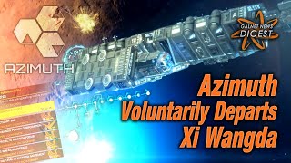 Azimuth Voluntarily Departs Xi Wangda Elite Dangerous [upl. by Nauhs]