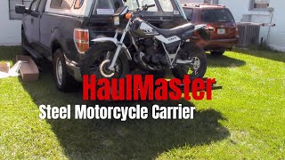 Motorcycle Carrier from Harbor Freight [upl. by Aiyot876]