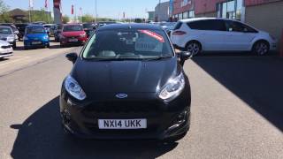 Used Ford Fiesta 16 TDCi Zetec S 3dr Black 2014 [upl. by Solegna677]