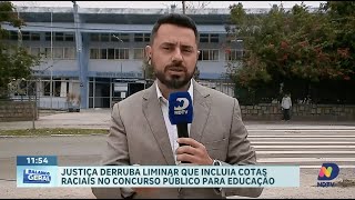 Justiça revoga liminar que incluía cotas raciais em concurso público de SC [upl. by Malet460]