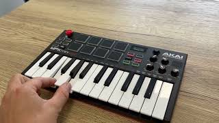 Akai MPK Mini Play  Review [upl. by Anelrats]