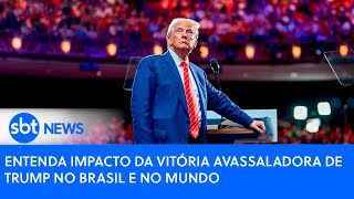 🔴PODER EXPRESSO  Entenda impacto da vitória avassaladora de Trump no Brasil e no mundo [upl. by Swayder383]