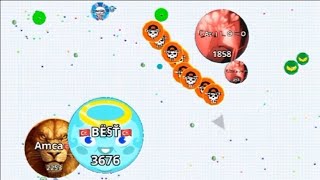 LEGENDARY MOMENT REVENGE 1000IQ agario mobil [upl. by Eizdnil]