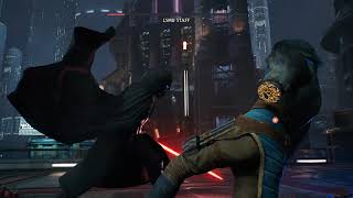 Darth Vader Kills The Jedi Temple Guard and his Droid [upl. by Noraa]