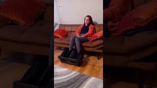 Snailax Foot Calf Massager Machine with Heat Compression Leg Massager for Pain Relief  5K657 [upl. by Prisca]