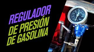 Como instalar un regulador de presión de gasolina  HOW TO INSTALL FUEL PRESSURE REGULATOR [upl. by Nussbaum]