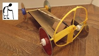 Rubber Band Powered Fan Driven Car [upl. by Resiak]