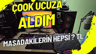 Çook Ucuza Ful Set Bilgisayar Aldım l 2 El Oyuncu Pc Toplama I Ucuza 2 El Pc Nasıl Alınır [upl. by Altman]