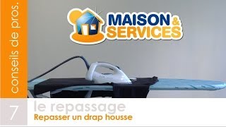 Repasser et plier un drap housse  Vidéo n°7 [upl. by Pru]