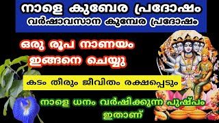 നാളെ കുബേര പ്രദോഷം തലവര മാറാൻ ഒരു രൂപ മാത്രം മതിkubera pradosham 2024 [upl. by Weatherley]