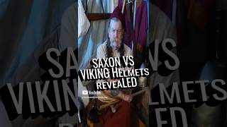 AngloSaxon Vs Viking Helmets Explained and Revealed shorts [upl. by Kcinom]