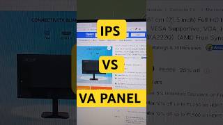 IPS VS VA monitor Panel Acer KA222Q VS EK222Q gaming monitor [upl. by Aieken]