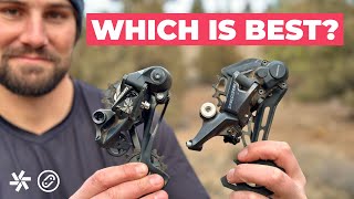 Budget Drivetrain Comparison SRAM NX v Shimano Deore v microSHIFT AdventX [upl. by Gwenny848]