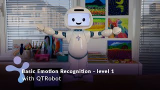 Emotion Recognition Activities for Autism Identifying Basic Emotions – Level1  QTrobot for ASD [upl. by Odareg]