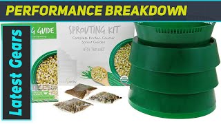 Handy Pantry Complete Sprouting Kit  Best Stackable Sprouter System [upl. by Lirba478]