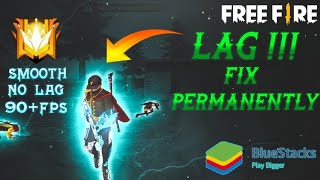 How to fix Bluestacks 5 Free Fire Lag Fix 4Gb Ram Laptop 240fps lag fix 99 after OB38 Update [upl. by Idelle]