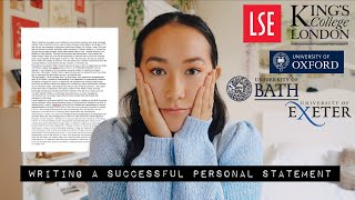 how to write the best personal statement  uk ucas university [upl. by Aushoj242]