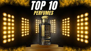 TOP 10 PERFUMES DA AZZA PARFUMS  ASSINATURA [upl. by Shutz]