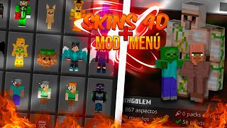 PACK DE SKINS 4D PARA MINECRAFT BEDROCK 121 [upl. by Edialeda]