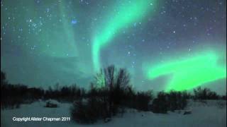 Ravnastua  The Northern Lights Aurora Borealis Norway January 2011 [upl. by Rafael891]