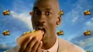 Ball Park Franks Michael Jordan 1998 Commercial [upl. by Nere]