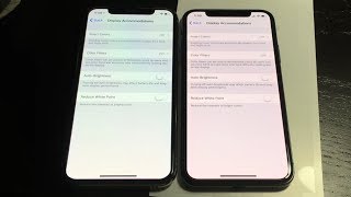 iPhone X OLED different color shift off angle [upl. by Lucie]