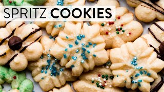 Spritz Cookies  Sallys Baking Recipes [upl. by Leemaj]