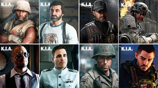 All Heroic Deaths in Call of Duty Games [upl. by Vorfeld]