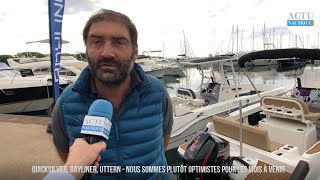 Quicksilver Bayliner Heyday Uttern  quotNous sommes plutôt optimistes pour la saison 20202021quot [upl. by Mika]