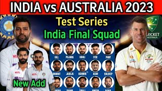 India vs Australia test series schedule amp squad 2024 l india vs australia test series date amp time [upl. by Borek]