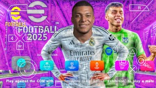 تحميل لعبة PES 2025 للاندرويد PPSSPP بحجم صغير من ميديا فاير لعبة جيد جدان للاجهز الضعيف ولقويا 😍😍🤩😍 [upl. by Osyth]