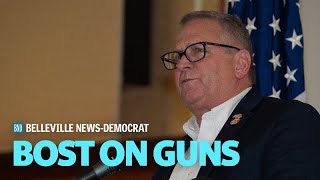 12th District Republican primary candidate Mike Bost shares his position on guns [upl. by Lunsford747]