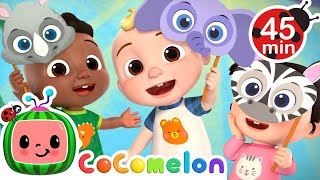 Peekaboo Song  Learn Animals  MORE CoComelon Nursery Rhymes amp Kids Songs [upl. by Helbonnas]