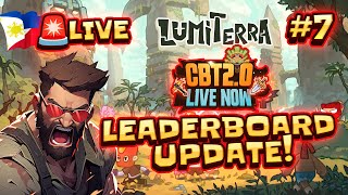 🔴 LIVE  Lumiterra CBT2 7  NEW Leaderboard  New MMORPG in RONIN TAGALOG [upl. by Neeroc804]