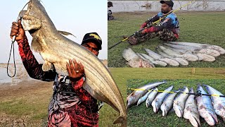 MOSTAR KING SIZE BIG WALLAGO ATTU CATFISH HUNTING  Big Fish pathan Fishing [upl. by Holihs]