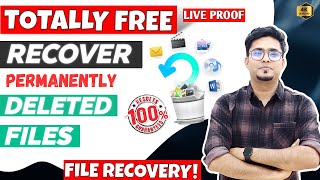 TOTALLY FREE  DATA Recovery Software 2023  Recover Permanently Deleted Files 100 FREE ✅ PART2 [upl. by Cerellia]