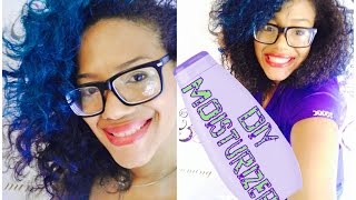 DIY Natural Hair MoisturizerLotion Recipe  Becoming Beauty Salon  Queen Vii [upl. by Neoma]