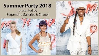 The Summer Party 2018 presented by Serpentine Galleries amp Chanel [upl. by Shurwood770]