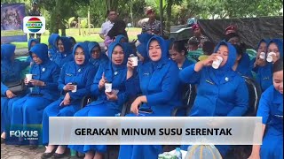 Saat gerakan minum susu serentak digelar ini yang terjadi [upl. by Peggi]